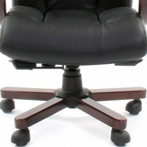 Кресло для руководителя Chairman 421 черный/орех темный, черный в Ноябрьске - noyabrsk.mebel24.online | фото 4
