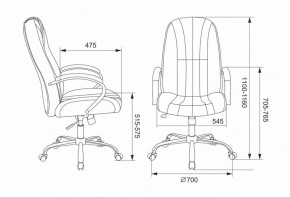 Кресло для руководителя T-898SL/BLACK в Ноябрьске - noyabrsk.mebel24.online | фото