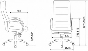 Кресло для руководителя T-9927SL/Ivory в Ноябрьске - noyabrsk.mebel24.online | фото 6