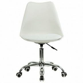 Кресло стул BRABIX "Eames MG-310 CH", хром, пластик белый, экокожа белая, 532923 в Ноябрьске - noyabrsk.mebel24.online | фото 1