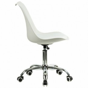 Кресло стул BRABIX "Eames MG-310 CH", хром, пластик белый, экокожа белая, 532923 в Ноябрьске - noyabrsk.mebel24.online | фото 3
