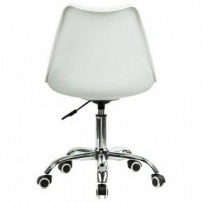 Кресло стул BRABIX "Eames MG-310 CH", хром, пластик белый, ткань серая, 532924 в Ноябрьске - noyabrsk.mebel24.online | фото 4