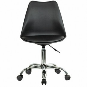 Кресло стул BRABIX "Eames MG-310 CH", хром, пластик черный, экокожа черная, 532925 в Ноябрьске - noyabrsk.mebel24.online | фото 1