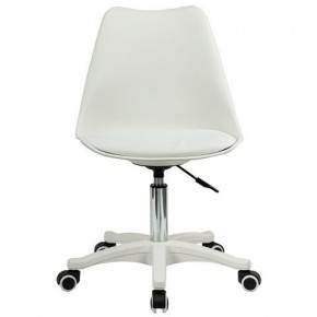 Кресло стул BRABIX "Eames MG-310 PL", пластик белый, экокожа белая, 532926 в Ноябрьске - noyabrsk.mebel24.online | фото 1