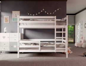 Кровать двухъярусная без крыши 80*160 Белый в Ноябрьске - noyabrsk.mebel24.online | фото 2