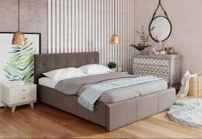 Кровать Изабелла с латами Newtone cacao 1600x2000 в Ноябрьске - noyabrsk.mebel24.online | фото 2