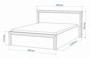 Кровать полутораспальная Нобиле Кр-140 в Ноябрьске - noyabrsk.mebel24.online | фото 2