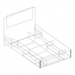 Кровать "Милана" БЕЗ основания 1200х2000 в Ноябрьске - noyabrsk.mebel24.online | фото 4