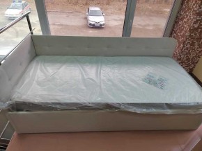 Кровать Зарина угловая Newtone light beige угол левый в Ноябрьске - noyabrsk.mebel24.online | фото 1