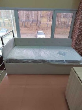 Кровать Зарина угловая Newtone light beige угол левый в Ноябрьске - noyabrsk.mebel24.online | фото 3