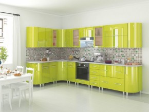 Кухня Танго лайм модульная в Ноябрьске - noyabrsk.mebel24.online | фото 2