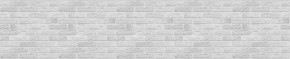 Кухонный фартук 610х3000х1,5 (композит) КМ Кирпич серый в Ноябрьске - noyabrsk.mebel24.online | фото