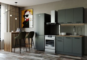 Кухонный гарнитур Антрацит 1200 (Стол. 26мм) в Ноябрьске - noyabrsk.mebel24.online | фото
