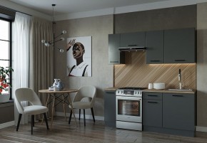 Кухонный гарнитур Антрацит 1800 (Стол. 38мм) в Ноябрьске - noyabrsk.mebel24.online | фото