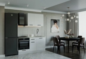 Кухонный гарнитур Белый Глянец 1600 (Стол. 38мм) в Ноябрьске - noyabrsk.mebel24.online | фото