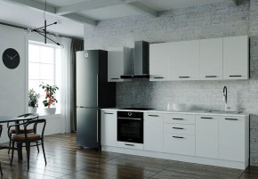 Кухонный гарнитур Белый Глянец 2800 (Стол. 26мм) в Ноябрьске - noyabrsk.mebel24.online | фото