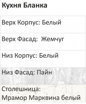 Кухонный гарнитур Бланка 2000 (Стол. 26мм) в Ноябрьске - noyabrsk.mebel24.online | фото 3