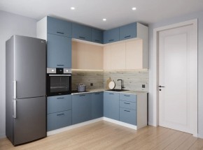 Кухонный гарнитур Фьюжн 2200*1700 (Стол. 26мм) в Ноябрьске - noyabrsk.mebel24.online | фото