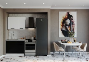 Кухонный гарнитур Графика 1000 (Стол. 38мм) в Ноябрьске - noyabrsk.mebel24.online | фото