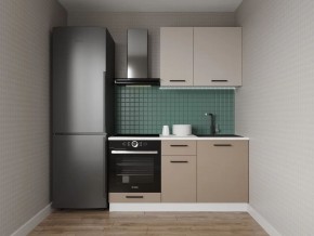 Кухонный гарнитур Каппучино 1600 (Стол. 38мм) в Ноябрьске - noyabrsk.mebel24.online | фото