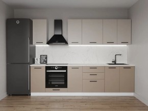 Кухонный гарнитур Каппучино 2800 (Стол. 38мм) в Ноябрьске - noyabrsk.mebel24.online | фото