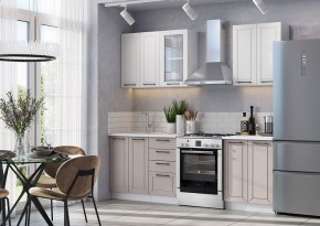 Кухонный гарнитур Кельн 1600 (софт пломбир) в Ноябрьске - noyabrsk.mebel24.online | фото