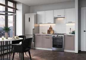 Кухонный гарнитур Кельн 2100 (софт пломбир) в Ноябрьске - noyabrsk.mebel24.online | фото