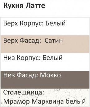 Кухонный гарнитур Латте 1200 (Стол. 38мм) в Ноябрьске - noyabrsk.mebel24.online | фото 3