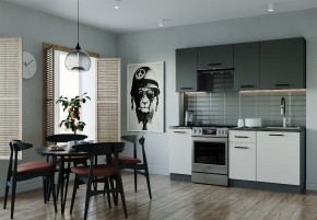 Кухонный гарнитур Лофт 2000 (Стол. 38мм) в Ноябрьске - noyabrsk.mebel24.online | фото