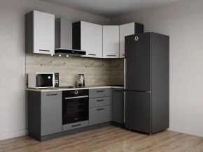 Кухонный гарнитур Меренга 2200*1000 (Стол. 38мм) в Ноябрьске - noyabrsk.mebel24.online | фото 1