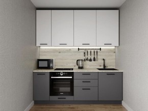 Кухонный гарнитур Меренга 2200 h950 (Стол. 26мм) в Ноябрьске - noyabrsk.mebel24.online | фото 1