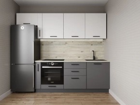 Кухонный гарнитур Меренга 2550 (Стол. 26мм) в Ноябрьске - noyabrsk.mebel24.online | фото