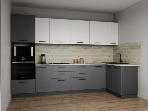 Кухонный гарнитур Меренга 3200*1400 (Стол. 38 мм) в Ноябрьске - noyabrsk.mebel24.online | фото