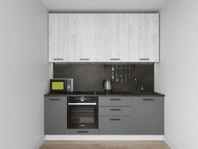 Кухонный гарнитур Санторини 2200 h 950 (Стол. 26мм) в Ноябрьске - noyabrsk.mebel24.online | фото 1