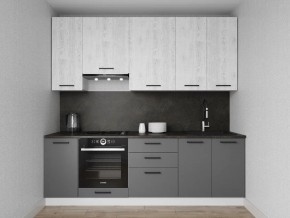 Кухонный гарнитур Санторини 2400 h950 (Стол. 38мм) в Ноябрьске - noyabrsk.mebel24.online | фото 1