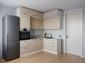 Кухонный гарнитур Шимо 2200*1700 (Стол. 38мм) в Ноябрьске - noyabrsk.mebel24.online | фото