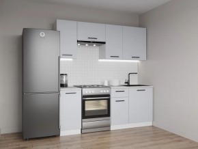 Кухонный гарнитур Смоки 2000 (Стол. 26мм) в Ноябрьске - noyabrsk.mebel24.online | фото