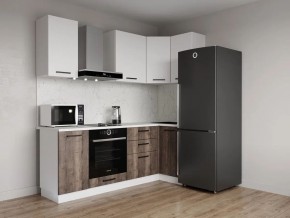 Кухонный гарнитур Старое Дерево 2200*1000 (Стол. 38мм) в Ноябрьске - noyabrsk.mebel24.online | фото 1
