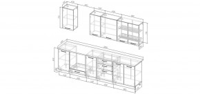 Кухонный гарнитур Умбра 2800 (Стол. 26мм) в Ноябрьске - noyabrsk.mebel24.online | фото 2