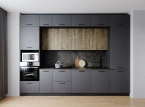 Кухонный гарнитур Умбра 3400 (Стол. 38мм) в Ноябрьске - noyabrsk.mebel24.online | фото