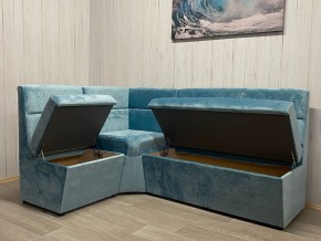 Кухонный уголок УЮТ высокий сектор (ППУ) велюр Candy 17 в Ноябрьске - noyabrsk.mebel24.online | фото 2
