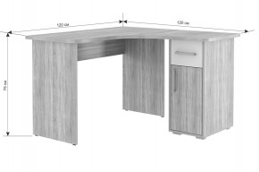 ЛАЙТ К1 Компьютерный стол в Ноябрьске - noyabrsk.mebel24.online | фото 4