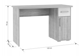ЛАЙТ К2 Компьютерный стол в Ноябрьске - noyabrsk.mebel24.online | фото 4