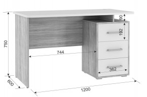 ЛАЙТ К3 Компьютерный стол в Ноябрьске - noyabrsk.mebel24.online | фото 4