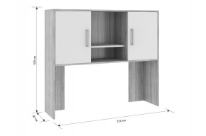 ЛАЙТ К4 Компьютерный стол в Ноябрьске - noyabrsk.mebel24.online | фото 4