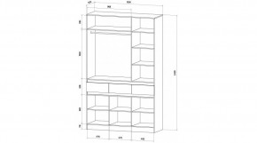 ЛЕНОРА Спальный гарнитур (модульный) кашемир в Ноябрьске - noyabrsk.mebel24.online | фото 9