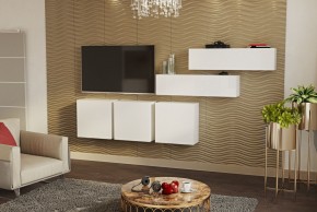 ЛИНДА Гостиная (Белый/Белый) в Ноябрьске - noyabrsk.mebel24.online | фото 2
