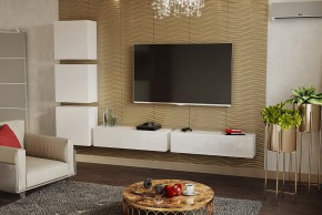 ЛИНДА Гостиная (Белый/Белый) в Ноябрьске - noyabrsk.mebel24.online | фото 3