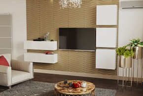 ЛИНДА Гостиная (Белый/Белый) в Ноябрьске - noyabrsk.mebel24.online | фото 4