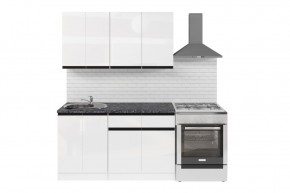 ЛОТОС Кухонный гарнитур Медиум 2 (1400 мм) в Ноябрьске - noyabrsk.mebel24.online | фото 3